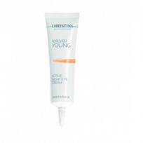 Christina Forever Young Active Night Eye Cream Atjauninantis, naktinis kremas zonai aplink akis, 30 ml