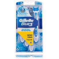 Gillette Blue 3 Cool vienkartiniai skustuvai - 6 vnt.