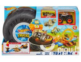 dzipas - Triukų rinkinys „Padanga džipams“ Hot Wheels - 1 nuotrauka