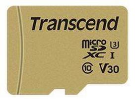 atminties kortele su adapteriu - TRANSCEND TS8GUSD500S - 1 nuotrauka