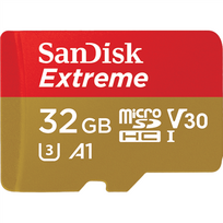 SANDISK SDmicro Extreme Action Cam 32GB 100MB/s Cl10 /V30/UHS-I/U3