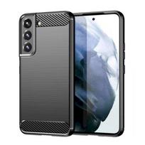 s22 plus telefonas - Fusion Accessories "Trust Silicone Back Case Galaxy S22+" Black - 1 nuotrauka