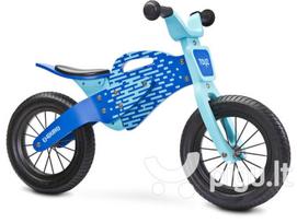 Medinis balansinis dviratukas Toyz Enduro, mėlynas
