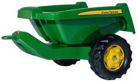 john deere traktoriai zaislinis - Žaislinis automobilis Rolly Toys John Deere Kipper II Trailer 128822 - 1 nuotrauka