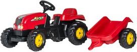 traktoriaus priekaba - Žaislinis automobilis Rolly Toys Kid-X Red 012121 - 1 nuotrauka