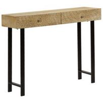 Konsolinis staliukas VLX Solid Mango Wood 246977, rudas, 1020 mm x 300 mm x 790 mm