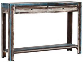 Konsolinis staliukas VLX Vintage 244962, įvairių spalvų, 1180 mm x 300 mm x 800 mm