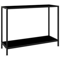 Konsolinis staliukas VLX Console Table, juodas, 1000 mm x 350 mm x 750 mm
