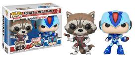 POP! Games: Marvel vs. Capcom - Rocket vs Mega Man X Vinyl Figures 2-Pack