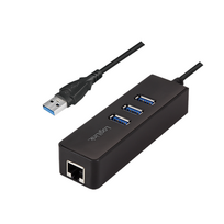 Pirkti LogiLink USB 3.0 to Gigabit Adapter with 3-Port USB Hub - Photo 5