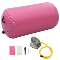 Pripučiama pagalvė VLX Inflatable Roll, rožinė, 1200x900 mm