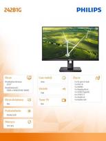 75hz monitorius - Philips 242B1G - 6 nuotrauka