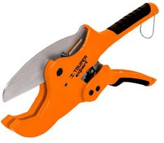 nerudijancio plieno vamzdziai - Truper Plastikinių vamzdžių žirklės, Vamzdžiams iki 63 mm.  12867 - 1 nuotrauka