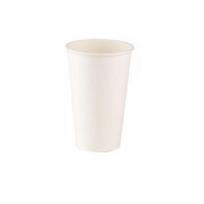 Vienkartiniai puodeliai, popieriniai, balti, 118 ml, D 63 mm,  50 vnt.