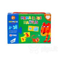 Baby Puzzle dėlionė mažiausiems "Mama ir jos mažylis" 24 detalės