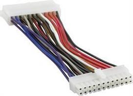 DELTACO extension cables EPS / ATX12V ver 2.0 PSU - Motherboards, 15cm Extends the power supply 24-p