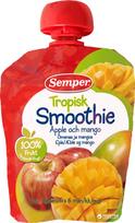 SEMPER SMOOTHIE RTE tropinių vaisių 6mėn,90g