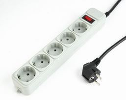 surge protector - Gembird Surge Protector 5 sockets 1.8m - 5 nuotrauka