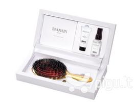 BALMAIN SET Rinkinys: Golden Boar Hair Spa šepetys + plaukų serumas 20ml + plaukų kondicionierius 50ml