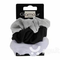 gumyciu rinkinys - Plaukų gumyčių rinkinys Glamour moterims, 3 vnt. - 1 nuotrauka