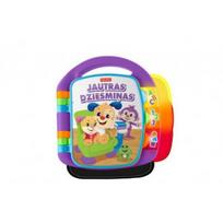 Fisher Price DKK20 muzikinė knyga (latvių kalba)
