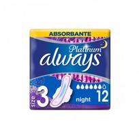 ALWAYS PLATINUM kvepiantys higieniniai paketai „Night“ (12 vnt.)