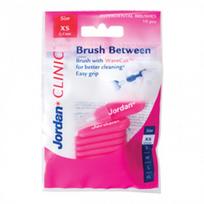 JORDAN BRUSH BETWEEN tarpdančių šepetėliai (10 vnt.)