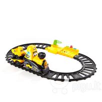 Traukinys su šviesomis ir garsais CAT Junior Crew, 82489