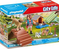 Konstruktorius Playmobil City Life Dog Trainer Gift Set, 37 vnt.