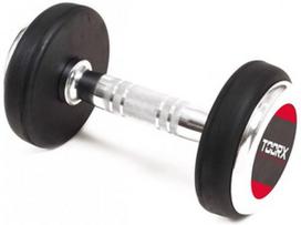 Svarmuo Toorx Professional Rubber Dumbbell, 20 kg
