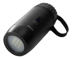 usb a ikroviklis - DELTACO 15 000 mAh, IP67, USB-A ir C, žibintuvėlis, SOS LED / PB-Q1002 - 1 nuotrauka