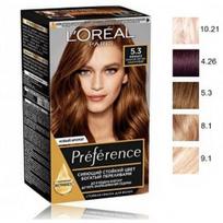 Loreal Préférence ilgalaikiai plaukų dažai - 5.3 Virginia Chestnut Brown