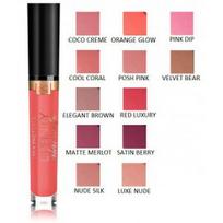 Max Factor Lipfinity Velvet Matte skysti lūpų dažai 4 ml. - 025 Red Luxury