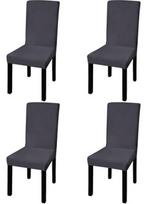 Kėdžių užvalkalas VLX Stretchable 131425, antracito, 550 mm x 450 mm, 4 vnt.