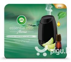 Air Wick oro gaiviklis su prietaisu Essential Aroma Mist Honeydew & Cucumber