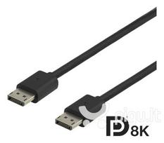 Deltaco DP8K-1010, DisplayPort, 1m