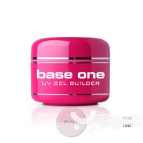 Statybinis gelis nagams Silcare Base One 15 g, Pink