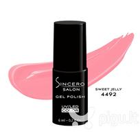 Gelinis nagų lakas "Sincero Salon", 6 ml, SWEET JELLY, 4492