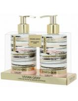 Vivian Gray rinkinys, skystas muilas ir rankų losjonas Vivian Gray Temptation 2x250ml