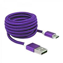 usb micro usb 1m - Sbox USB->Micro USB M/M 1m USB-10315U plum purple - 1 nuotrauka