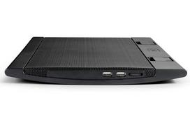 deepcool hub - Deepcool Notebook Cooler 17" Black - 5 nuotrauka