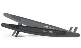 deepcool hub - Deepcool Notebook Cooler 17" Black - 6 nuotrauka