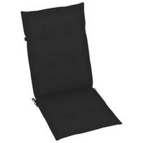 Kėdžių užvalkalas VLX Garden Chair Cushions 47539, juoda, 1200 mm x 500 mm, 4 vnt.