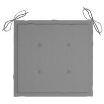 Kėdžių pagalvėlė VLX Garden Chair Cushions 47597, pilka, 500 mm x 500 mm, 2 vnt.