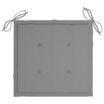 Kėdžių pagalvėlė VLX Garden Chair Cushions 314040, pilka, 500 mm x 500 mm, 4 vnt.