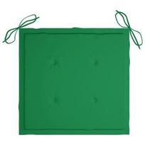 Kėdžių pagalvėlė VLX Garden Chair Cushions 314048, žalia, 500 mm x 500 mm, 4 vnt.