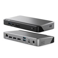 usb power delivery - ALOGIC  PRIME DX3 Universal Dock w. Triple 4K and with 100W PD - 1 nuotrauka