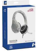 ps4 ausines - Speedlink Raidor White (Baltos) - 4 nuotrauka