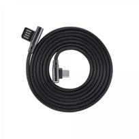 adapteriai type c - Sbox USB->Type C 90 M/M 1.5m USB-C-90-B black - 1 nuotrauka