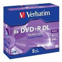 Pirkti DVD+R Verbatim DL8.5/8XJC X5 - Photo 1